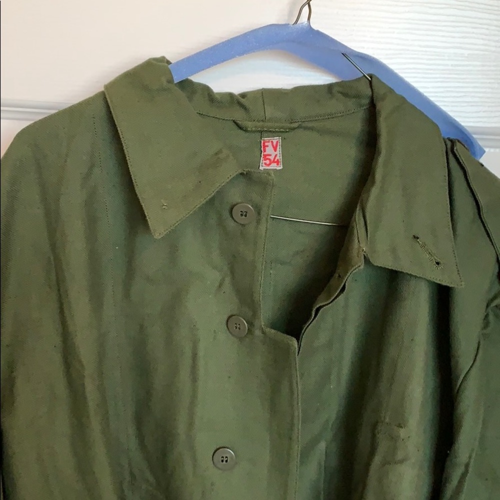 FV 54 Vintage Military Jacket